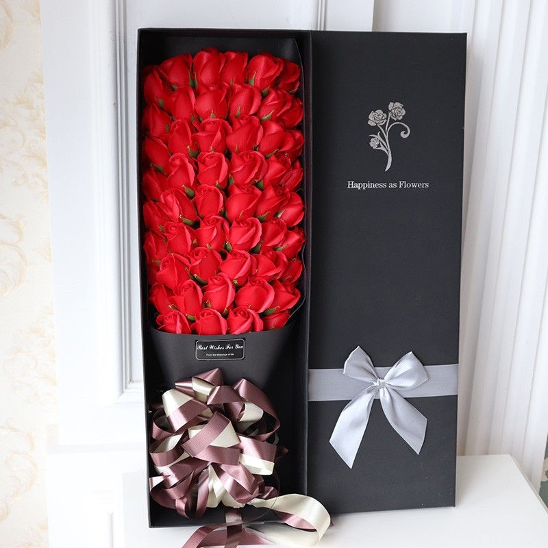 圣诞节平安夜礼物送女朋友闺蜜妈妈生日礼物女生女孩实用玫瑰花束