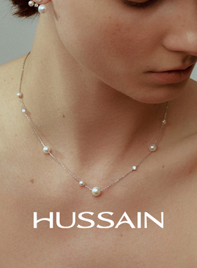 【所有姐姐的衣橱直播间】HUSSAIN赫生星点珍珠项链手链耳环耳挂