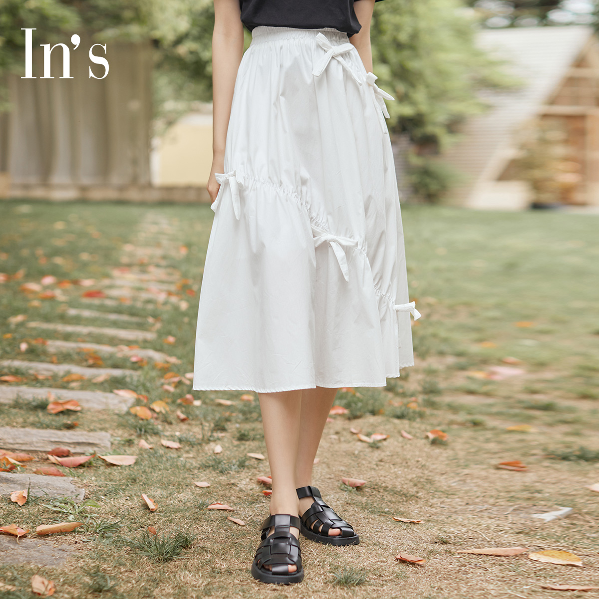 in rsquo s甜美文艺2021夏季半身裙 Ins服饰outlet店半身裙