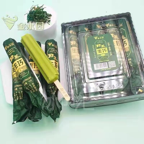 1 盒金水园生巧花生牛轧生牛乳奶白兔抹茶网红冷饮冰淇淋激凌雪糕 - 图3