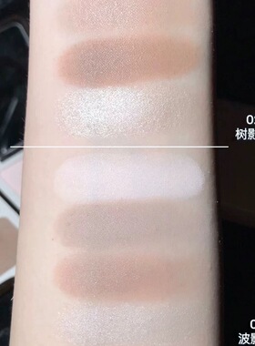 橘朵高光修容一体盘小样0102修容