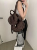 Lonslan BAG 2026 brown multi-pocket large capacity backpack mountaineering bag sports style versatile bag