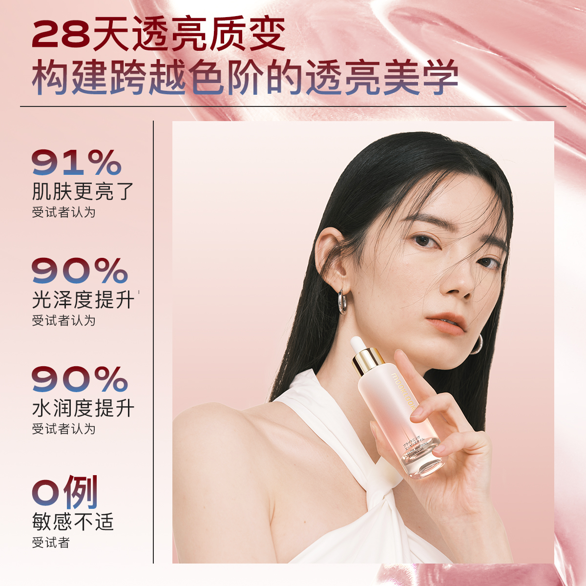 MOOKLOOK/茉珂抗皱集光双油组合保湿抗皱淡纹改善暗沉焕亮肌肤