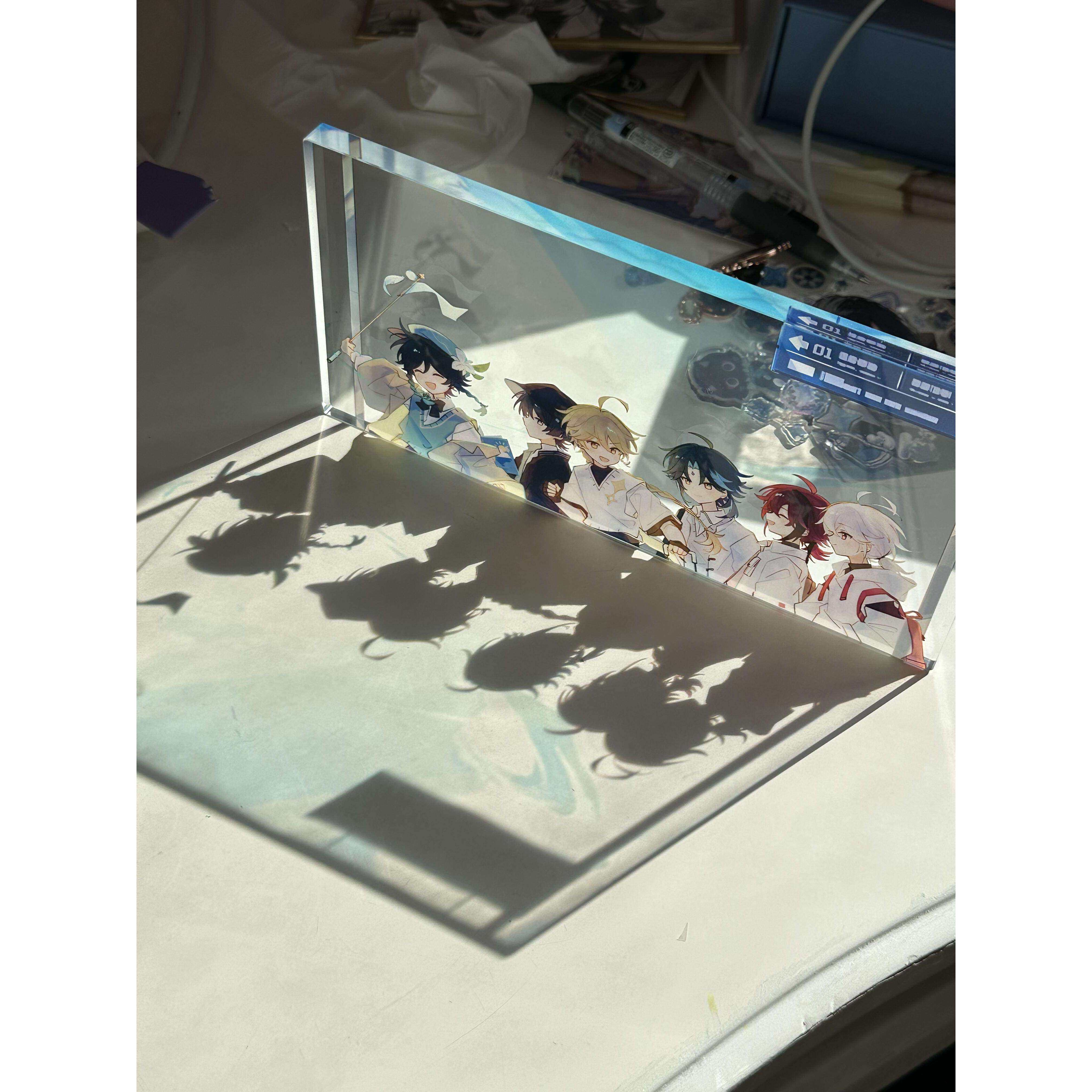 原神fes风男亚克力砖谷子装饰摆件高颜值二次元动漫周边收藏礼物,淘宝优惠券,粉丝福利购,淘宝优惠卷