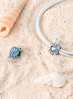 2025珠子饰品原创设计diy串珠手链配件铜镀银吊坠高级感