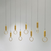 Living Mouth Pendant Chain Clips Apply Lengthened Chain Cirque shop Furnishing display clothes hanger quality Hook Curtains