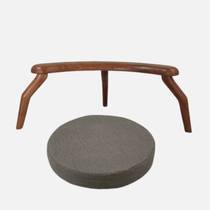 North American black walnuts with a few solid wood recluse Chinese style armrests Lazy Frame Leaning Back Chair Tatami Side Chair Tea Table Volt a few