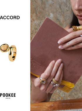 daccord天然石小戒指