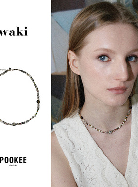 waki芝麻彗星项链原创小众