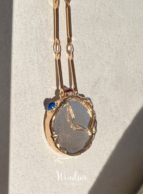 lhwindsor温莎珠宝项链金属