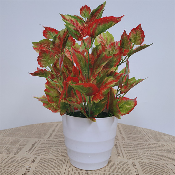 Simulated potted plants, fake green plants, simulated flowers, Internet cafes, hotel clubs, living rooms, office decorations, flowers