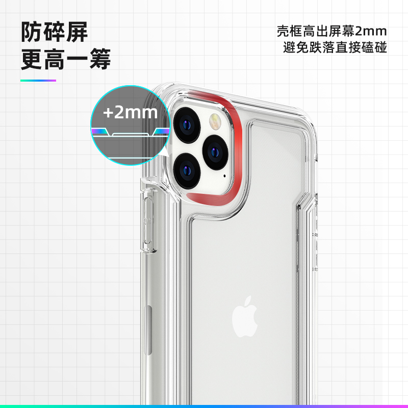 Defense决色适用于苹果11防摔手机壳iPhone11Pro抗菌保护壳 - 图1