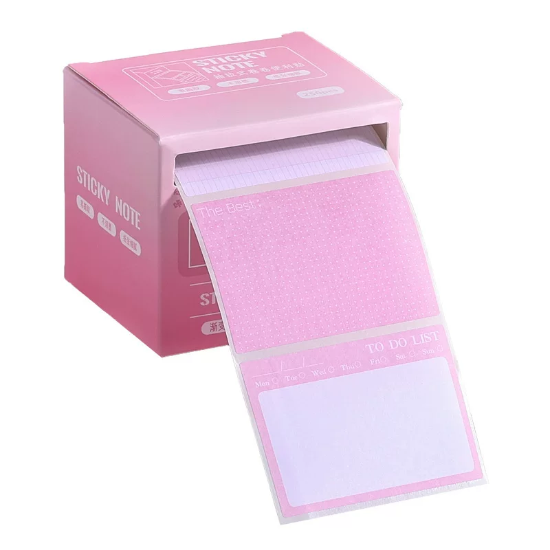 Detachable note for students, high quality sticker, for secondary school -> Отсоединяемая заметка для учащихся, высококачественная наклейка, для средней школы