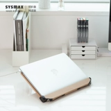 Чтение, книжная полка, ноутбук, трубка, деревянная настольная опорная рама для школьников, Южная Корея, фиксаторы в комплекте