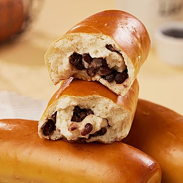 促销】红豆夹心碱水面包100g*10个[40元优惠券]-寻折猪