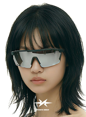 PLASTIC BRAIN科技感骑行运动偏光户外跑步墨镜防晒防风沙太阳镜