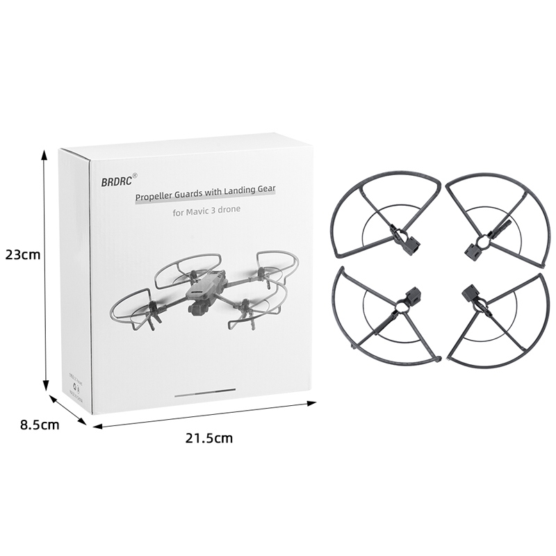 适用大疆御3Pro/3Classic/行业版桨叶保护罩螺旋桨防撞防护圈配件 - 图3