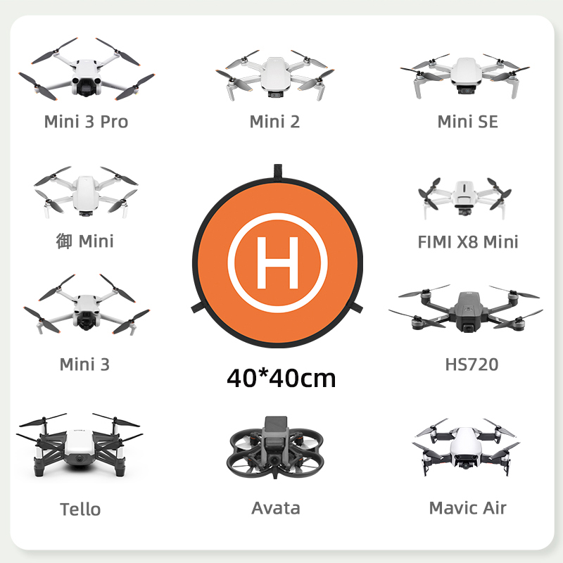 Avata2无人机停机坪适用大疆御3/Air3/Mini3/4Pro折叠起落垫配件 - 图1