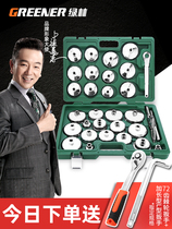 Green Forest Cap Type Engine Oil Filter ENGINE OIL LATTICE DISASSEMBLY AND HANDLING SPECIAL TOOL SUIT FILTER SLEEVE UNIVERSAL PASS