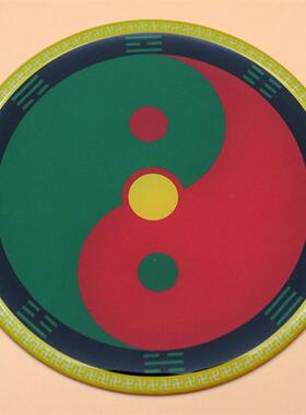 八卦福五行图黄铜八厘米后天太极