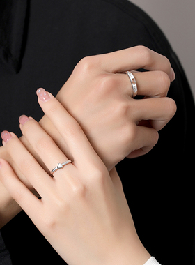 YFANXI情侣925银小众七夕节礼物