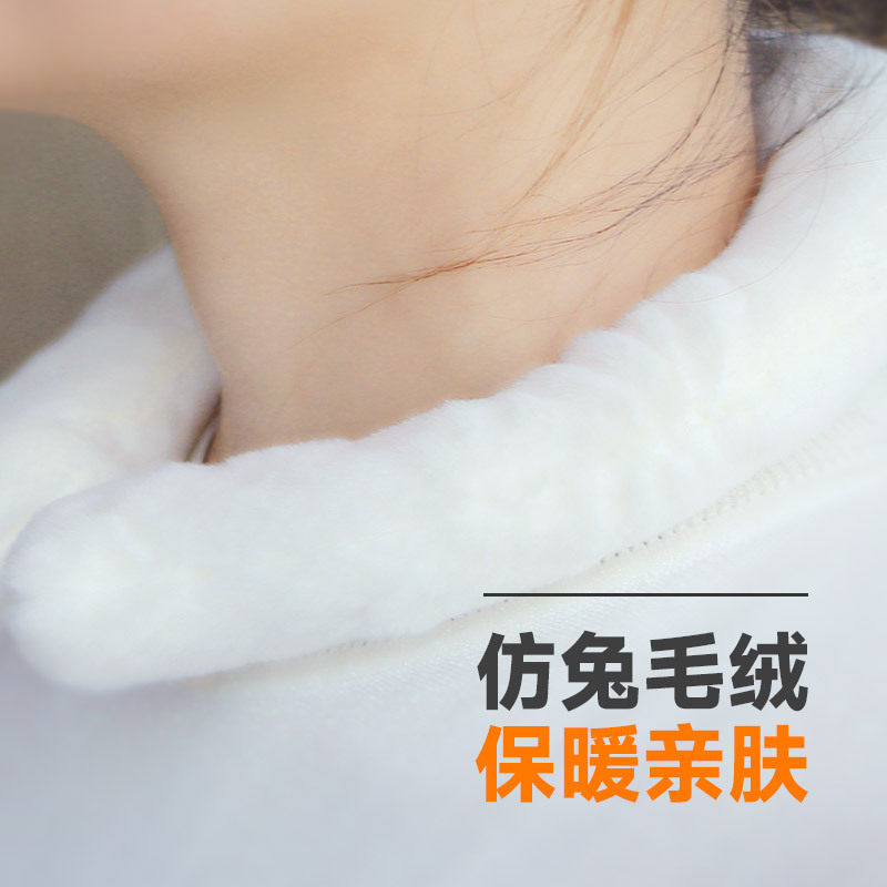 跨境热销微波炉加热发热围脖颈部热敷舒缓肩颈疲劳挂脖护颈暖脖圈,淘宝优惠券,粉丝福利购,淘宝优惠卷