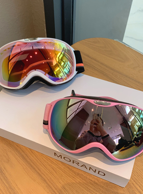 儿童滑雪镜可戴近视眼镜女防紫外线雪地哈尔滨墨镜冬季户外护目镜