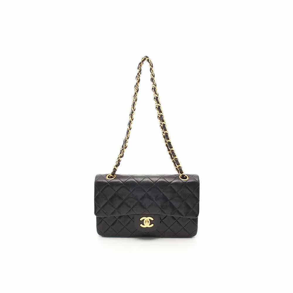 日本直邮中古chanel香奈儿[b]肩包 日本中古直购女士包袋