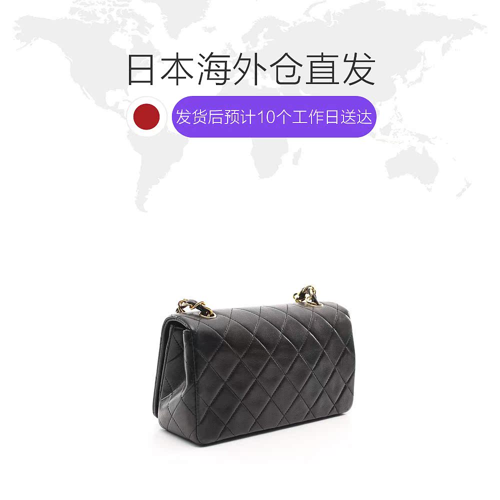 日本直邮中古chanel香奈儿[b]肩包 日本中古直购女士包袋