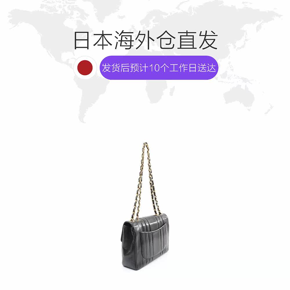 日本直邮中古chanel香奈儿[b]链条 日本中古直购女士包袋