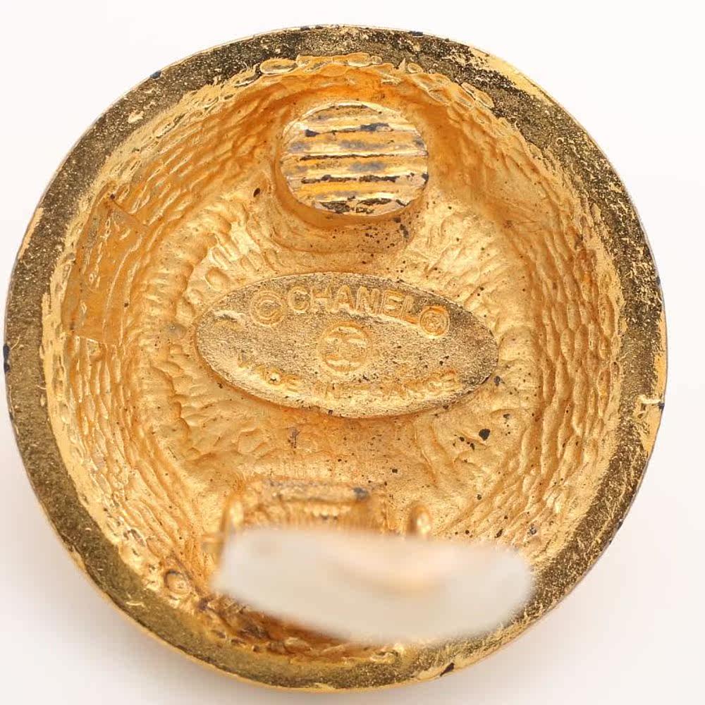 日本直邮中古chanel香奈儿[b]9.0 日本中古直购耳环