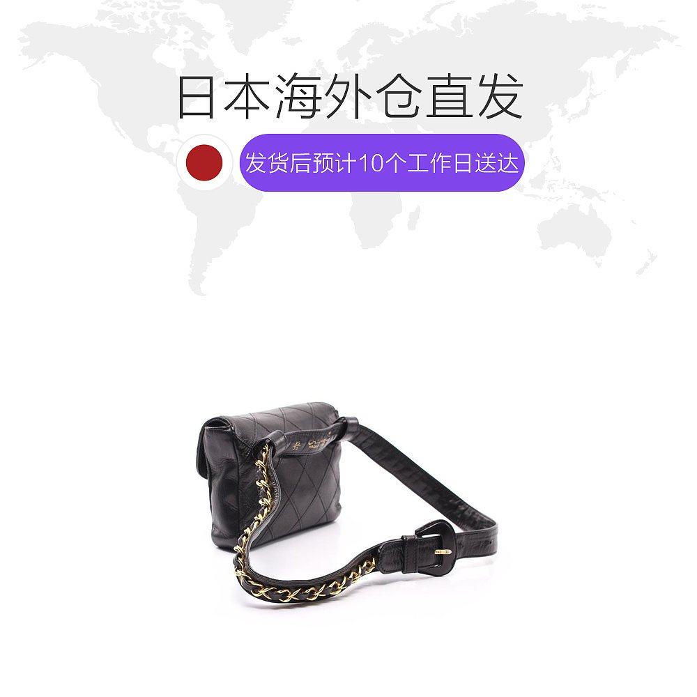 日本直邮中古chanel香奈儿[b]转锁 日本中古直购女士包袋