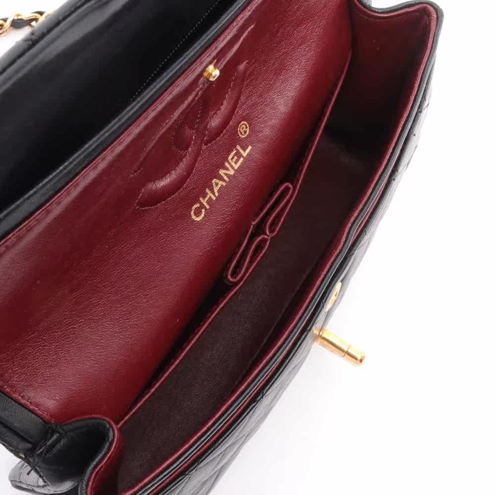 日本直邮中古chanel香奈儿[b]肩包 日本中古直购女士包袋