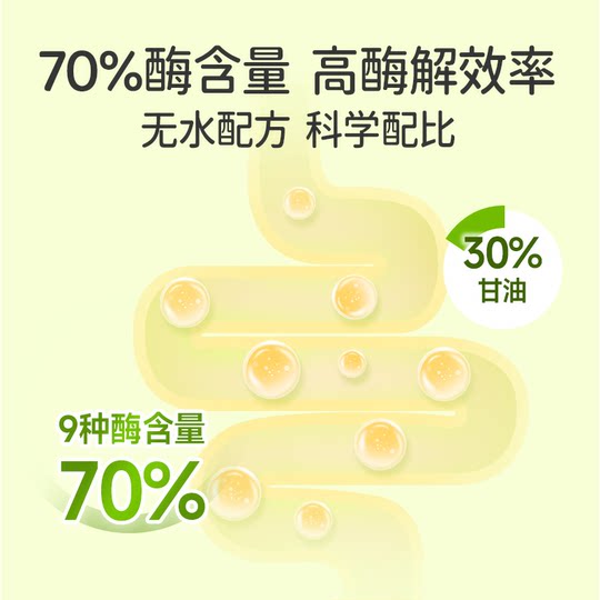 酷沛复方综合酶  综合蛋白酶滴剂 积食厌食 9酶合1