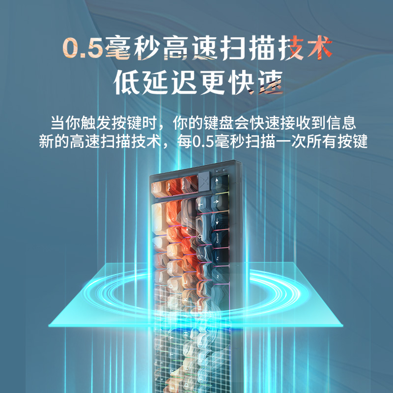 XTRFY K5V2洪流键盘机械游戏电竞CHERRY樱桃轴0.5ms客制化CS瓦FPS - 图2