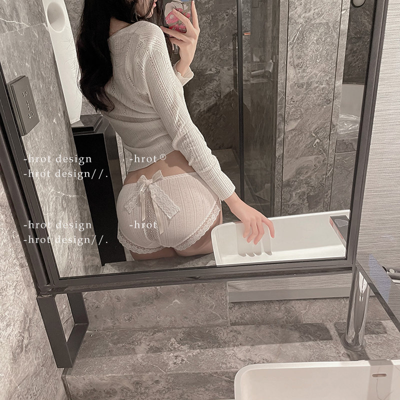 甜美炸*蕾丝可爱三角裤薄款少女性感纯棉纯欲内裤日系甜美短裤女,淘宝优惠券,粉丝福利购,淘宝优惠卷