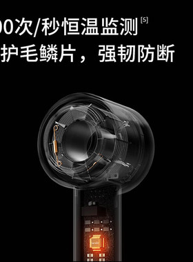 keheal科西新款高速HC5水光等离子吹风机家用电吹风大风低温护发