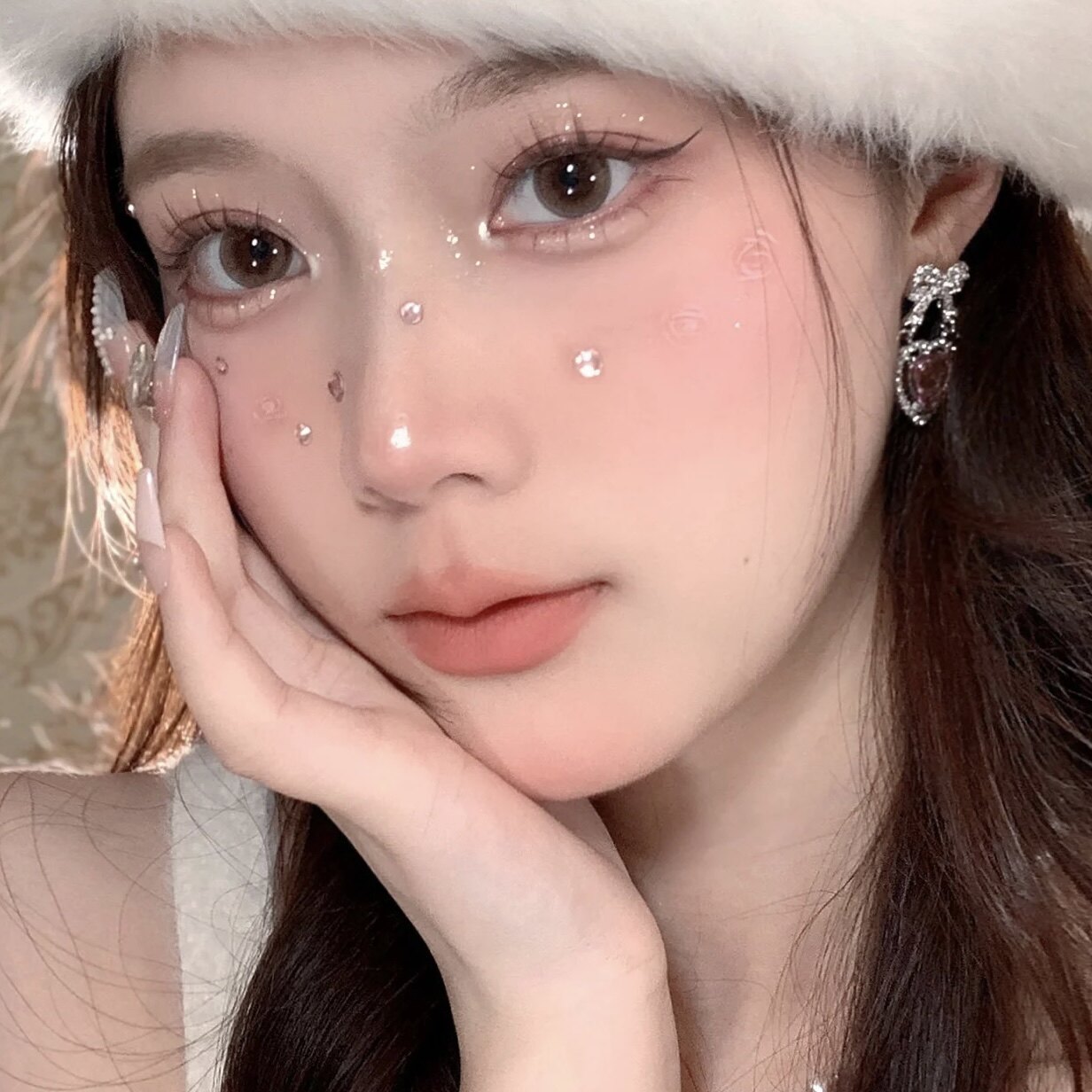 大容量纯欲猫系精灵假睫毛分段式女自然仿真萌睫尚品猫耳朵眼睫毛