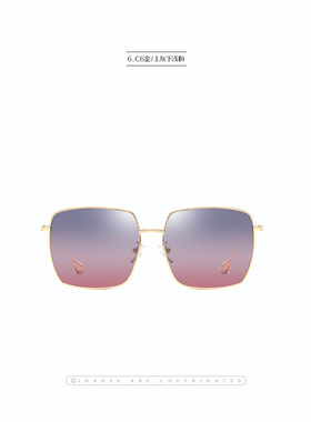 墨镜偏光儿童时尚风方框太阳眼镜