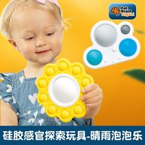 Baby think tank bubble toddler baby iridescent press lepress plate 0-1-year-old sensation Fatbrain Decompression Toy