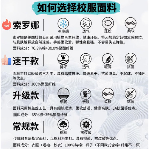 深圳小学生校服统一男女冬装加厚款纯棉秋衣套装裤子保暖加绒外套 - 图0