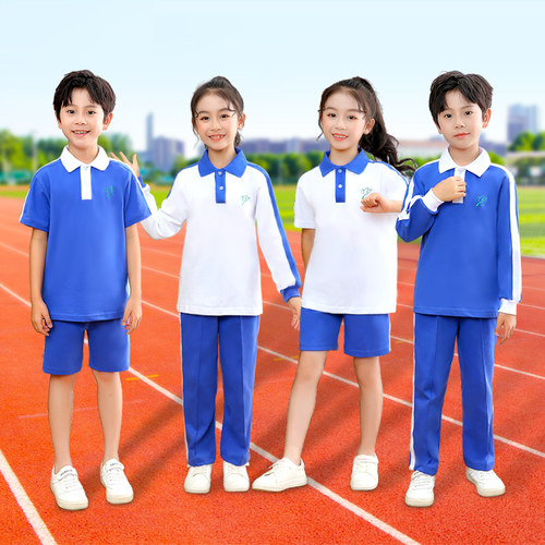 深圳小学生校服统一男女冬装加厚款纯棉秋衣套装裤子保暖加绒外套 - 图2