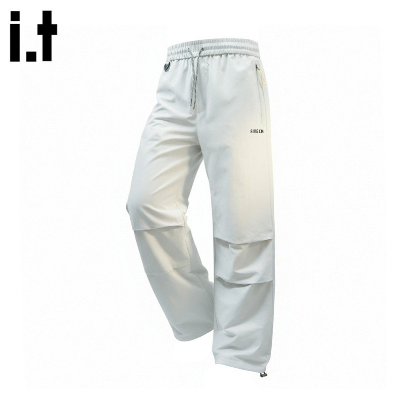 it FIVE CM户外机能风羽绒裤男冬季保暖防风抽绳宽松休闲伞兵长裤,淘宝优惠券,粉丝福利购,淘宝优惠卷