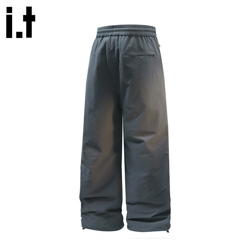 it FIVE CM户外机能风羽绒裤男冬季保暖防风抽绳宽松休闲伞兵长裤,淘宝优惠券,粉丝福利购,淘宝优惠卷
