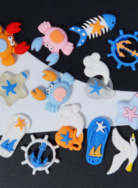 心愿盒子树脂海洋风格配饰