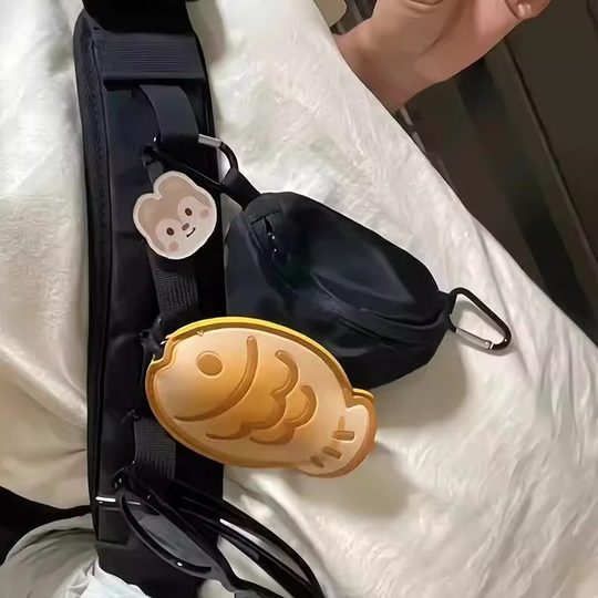 Bag charm Taiyaki mini cartoon key bag