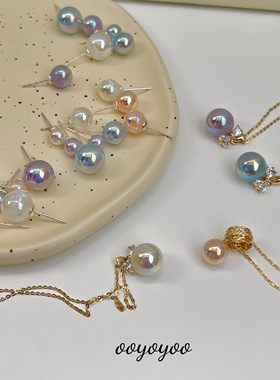 通体纯银人鱼姬女设计高级感项链