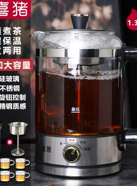 安化黑茶煮茶器全自动家用煮茶壶蒸茶器蒸汽小小型办公室专用白茶