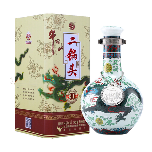 牛栏山珍品30青龙礼盒装北京二锅头清香型白酒46/53度高档纯粮酒 - 图3