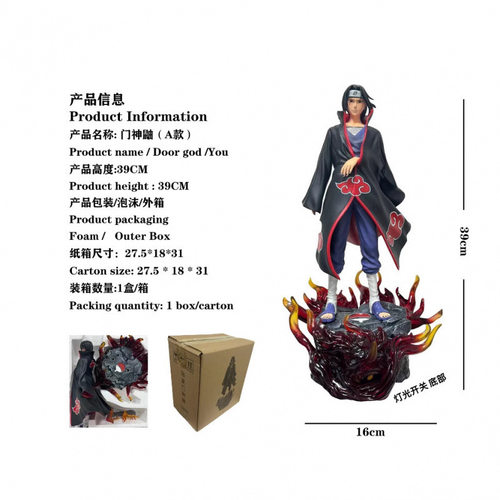 站姿门神鼬A款+门神鼬B款可替换手+帽子款模玩手办模型动漫GK手办 - 图1